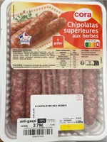 Chipolatas supérieures aux herbes
