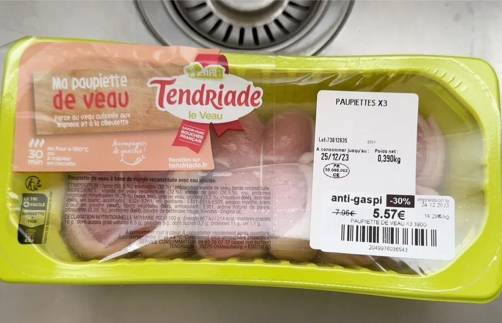 Ma paupiette de veau