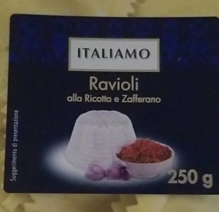 Ravioli alla ricotta e zafferano