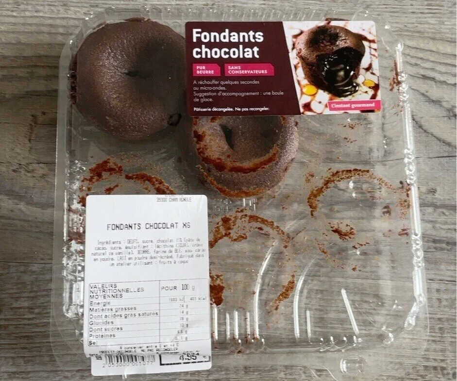 Fondants chocolat