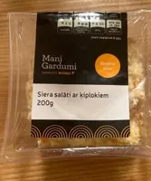 Siera salāti ar ķiplokiem