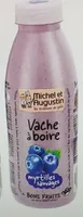 Yaourt a boire myrtille cassis