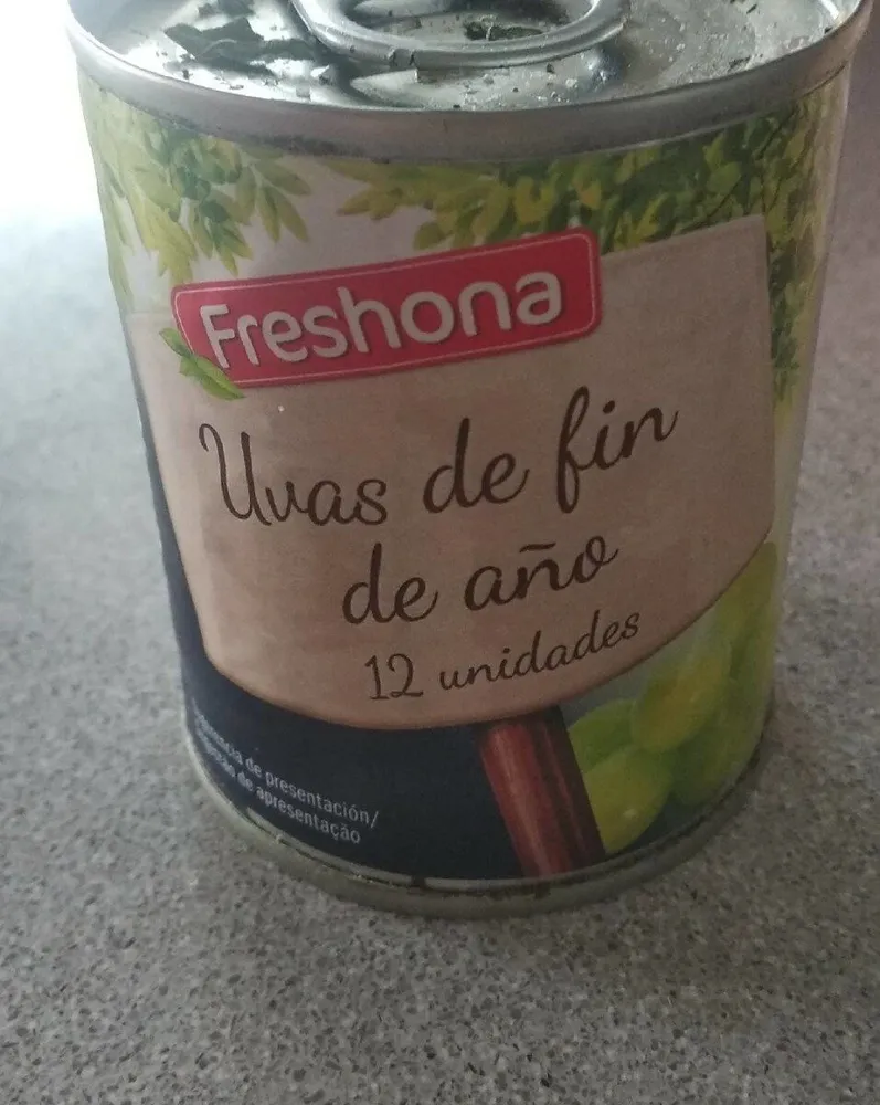 Uvas peladas sin pepitas