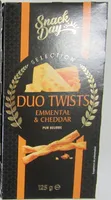 Duo Twists Emmental & Cheddar