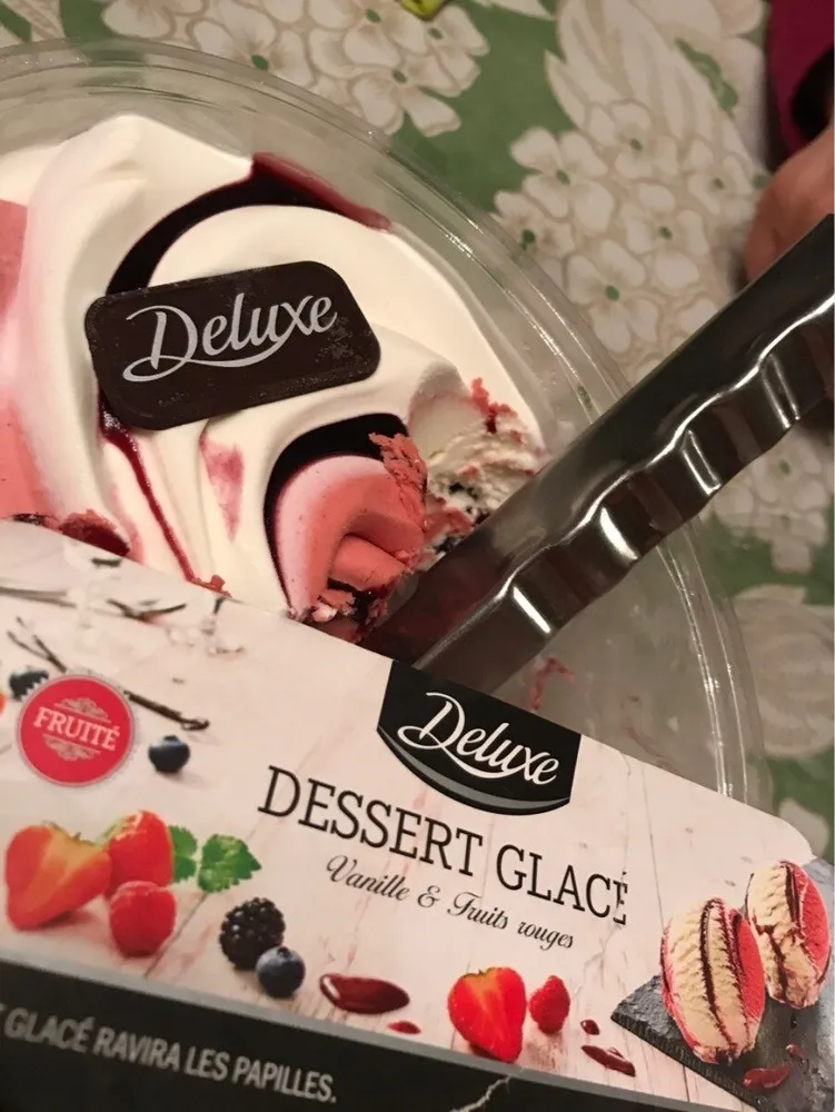 Dessert glacé