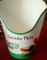 Wrap chicken pesto