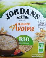 Flocons d'avoine grains entiers