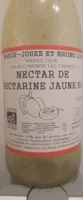 Nectar de nectarine jaune bio