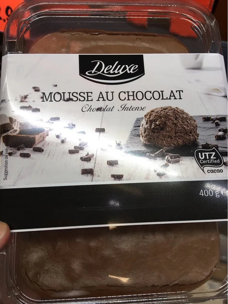 Kerst: Chocolademousse Puur Bak 400 Gram (delicieux) Koeling