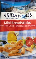 Mini Breadsticks with Sun-Dried Tomatoes and Olives