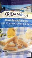 Mini Breadsticks, With Cretan Graviera & Feta