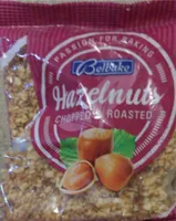 Noisettes hachées et grillées