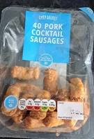 40 pork cocktail sausages
