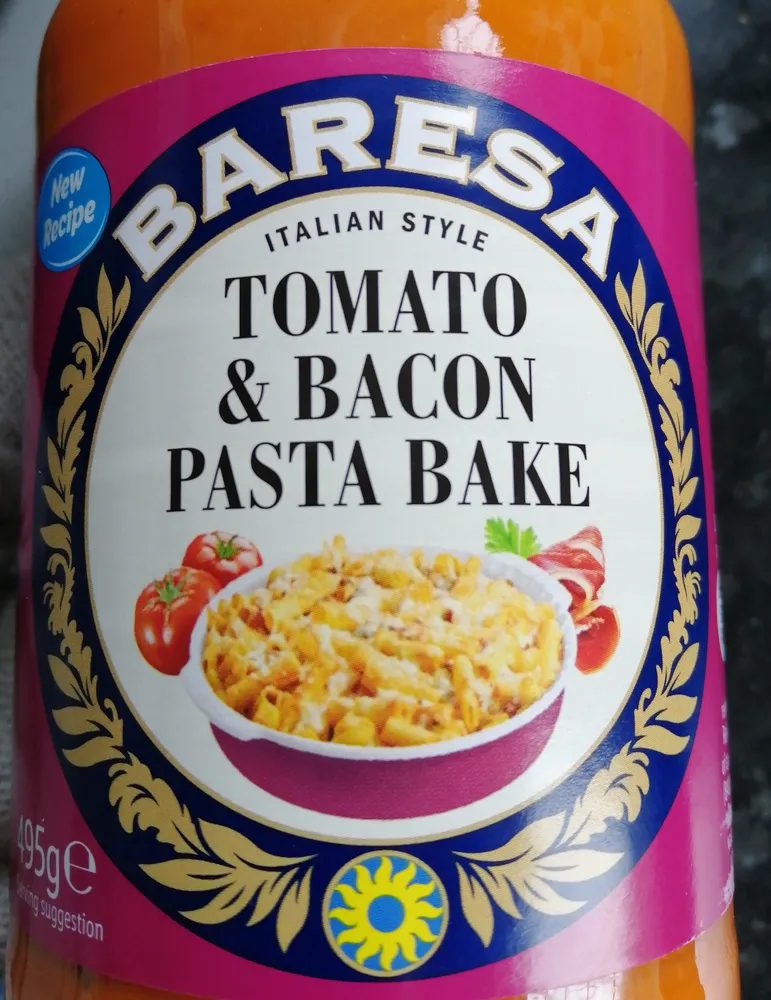 Tomato & Bacon Pasta Bake