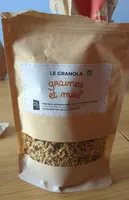 Granola graines et miel