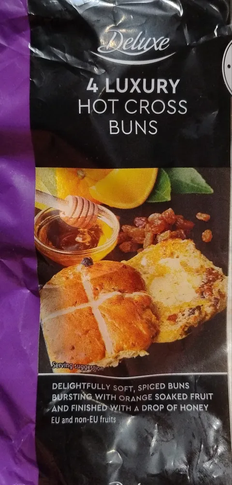 Luxury Hot Cross Buns
