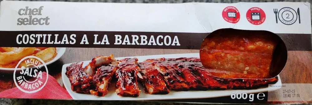 Costillas a la Barbacoa