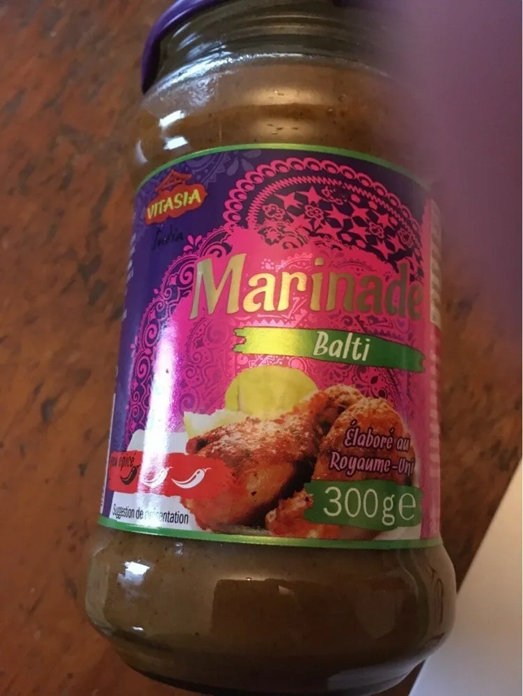 Marinade Balti