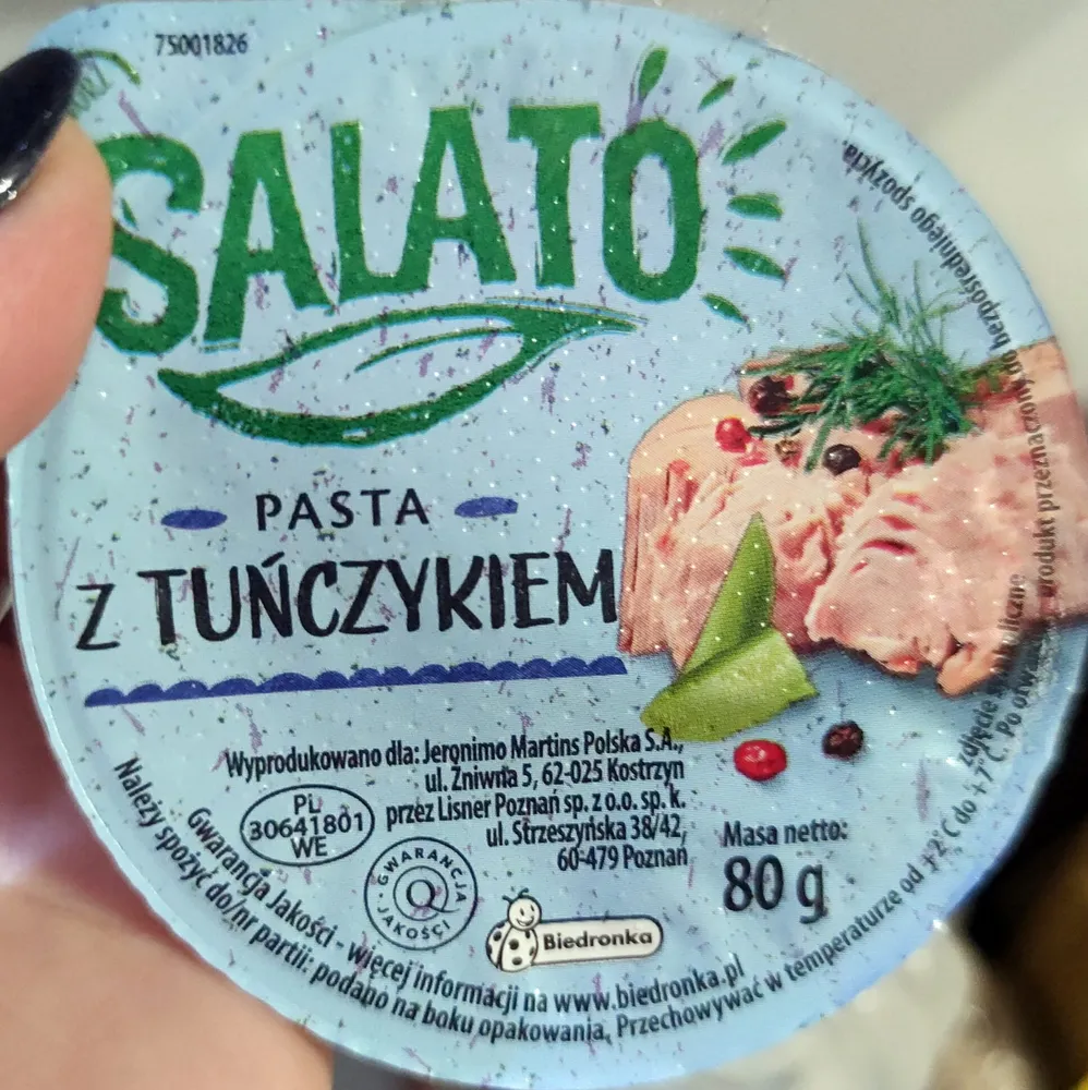 Pasta z tuńczykiem