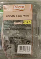 Butifarra blanca pincho