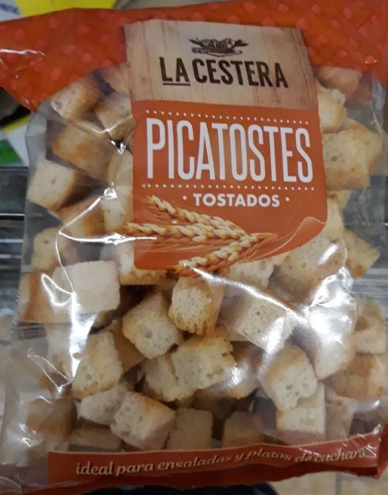 Picatostes tostados