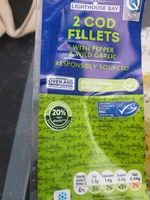 Cod Fillets with Pepper and Wild Garlic
