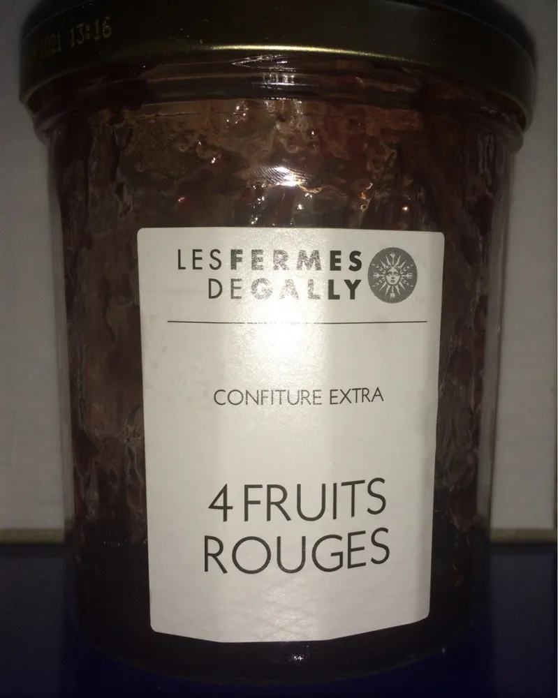 4 fruits rouges