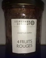 4 fruits rouges