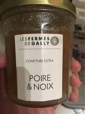 Confiture poire et noix