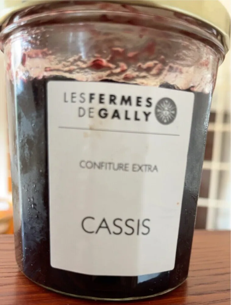 Confiture cassis