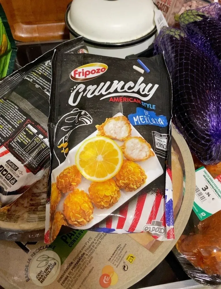 Crunchy de merluza