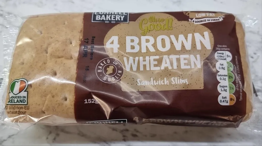 Brown Wheaten Sandwich Slims