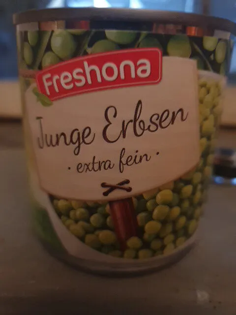 Erbsen jung, extra fein