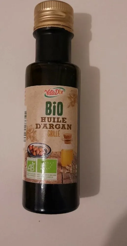 Huile d'argan grillé