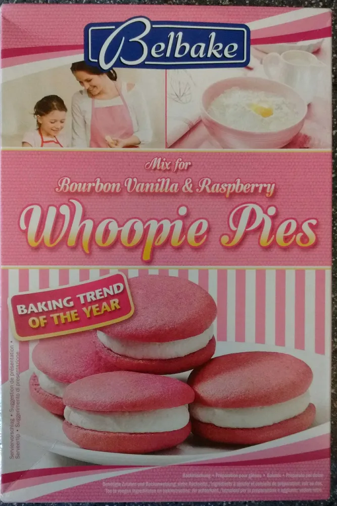 Mix for Bourbon Vanilla & Raspberry Whoopie Pies