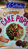 Orange cake pops