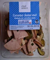Cervelat Salat mit Gruyère