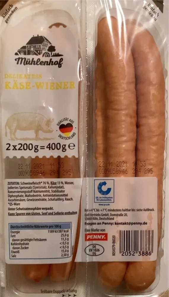 Käse-Wiener