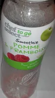 Smoothie pomme et framboise