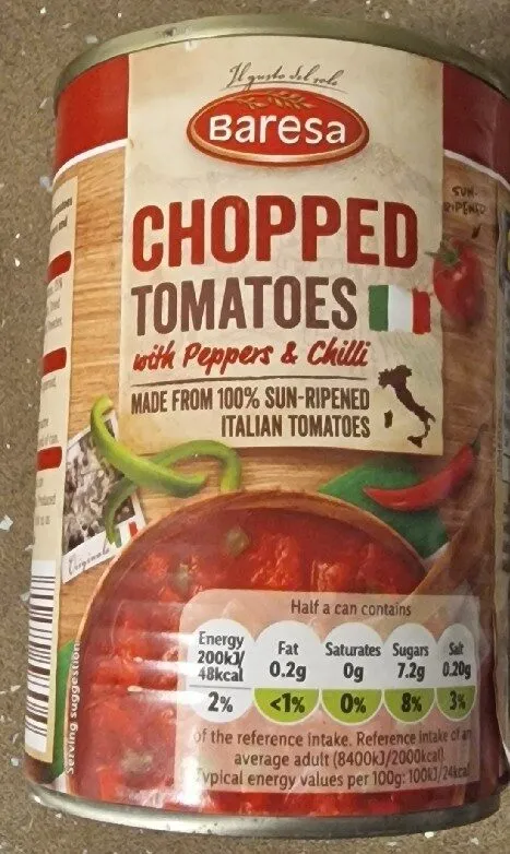 Freshona chopped tomatoes Arrabiata