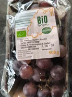 Bio Trauben dunkel Apulia Rose