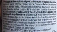 Drinking chocolate - Cacao de Madagascar, pepites de chocolat