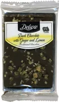 Chocolate negro con jengibre y limón 60% cacao