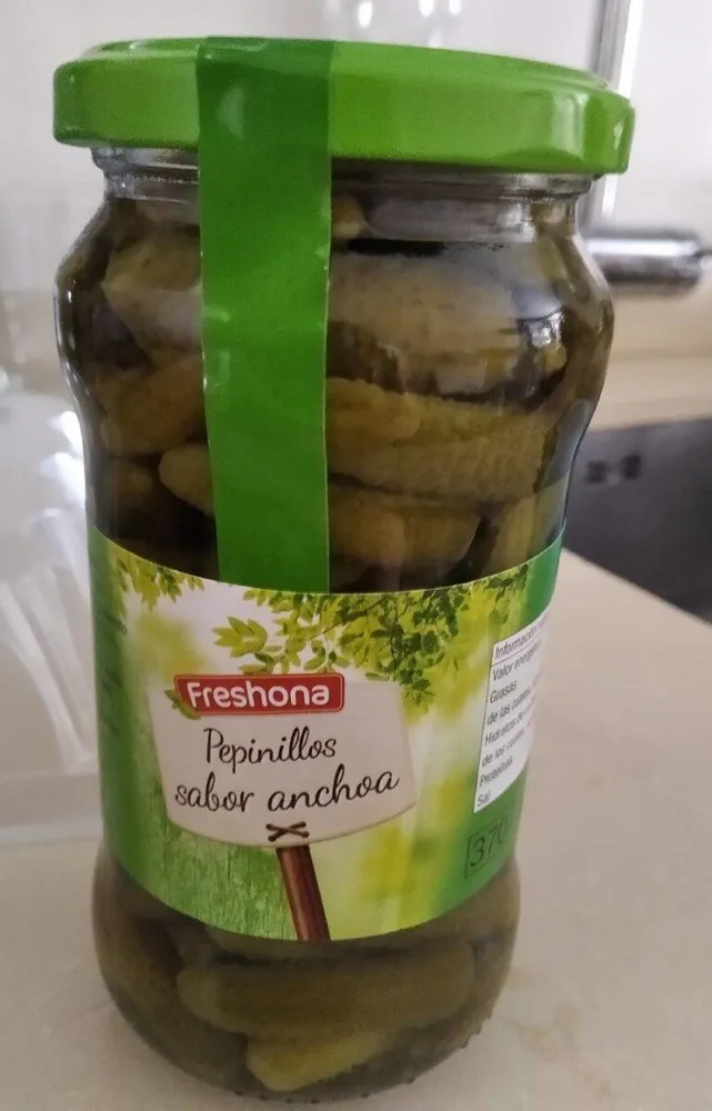 Pepinillos sabor anchoa