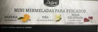 Mini mermeladas para pescado