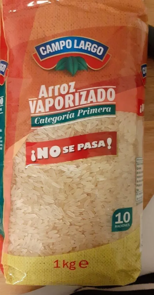 Arroz vaporizado
