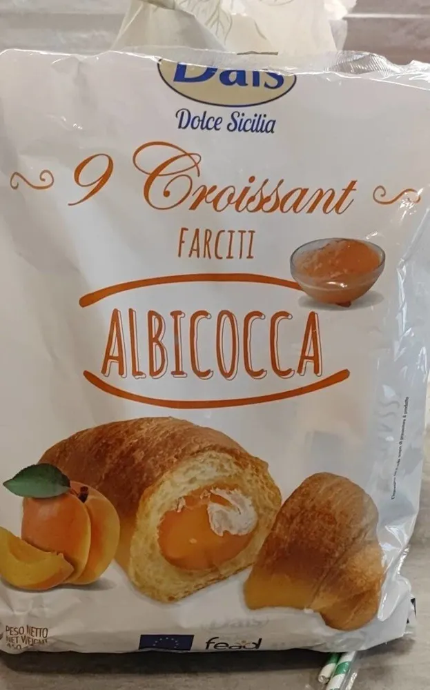 9 croissant farciti albicocca