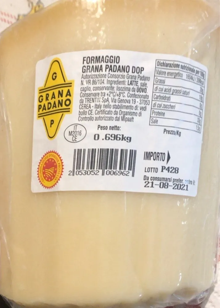 Formaggio grana padano DOP