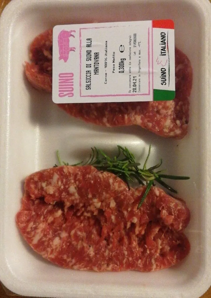 Salsiccia di suino alla mantovana