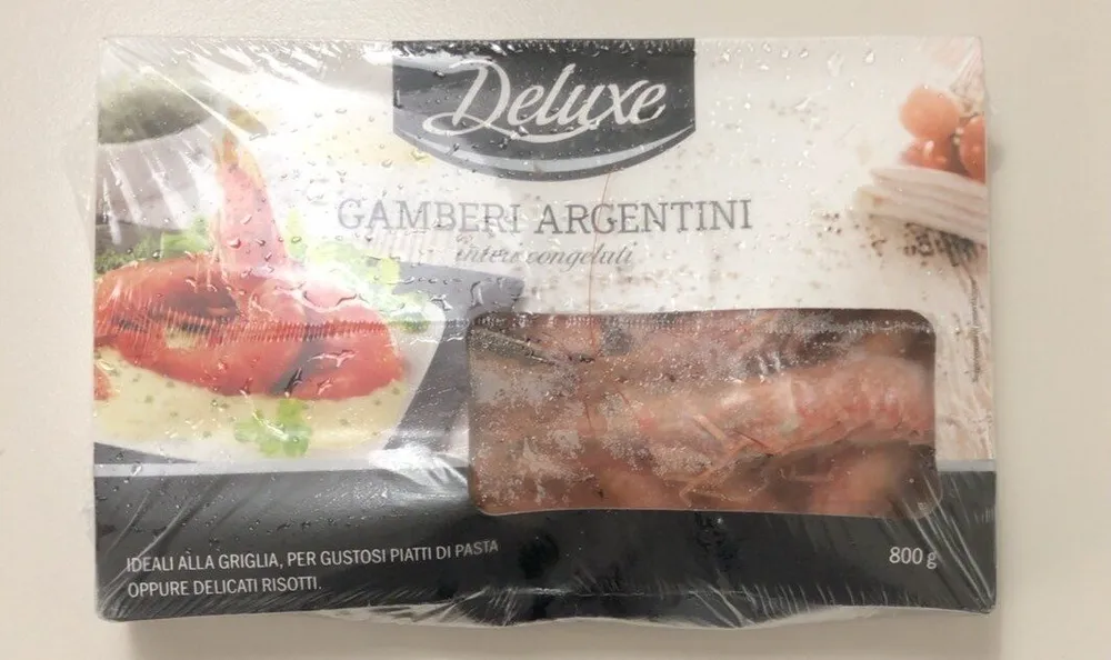 Gamberi argentini interi